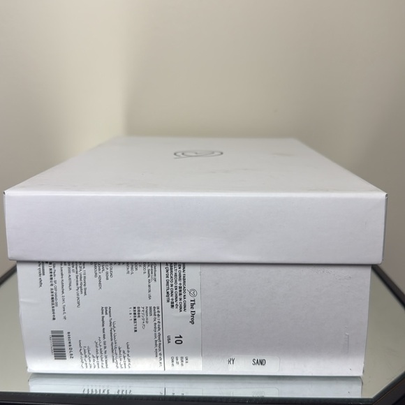 The Drop Women's Avery Square Toe Two Strap High Heeled Snakeskin Sandal NWT - Picture 10 of 14